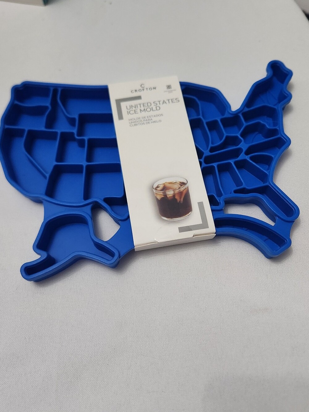 Crofton Blue United States Ice Mold Tray